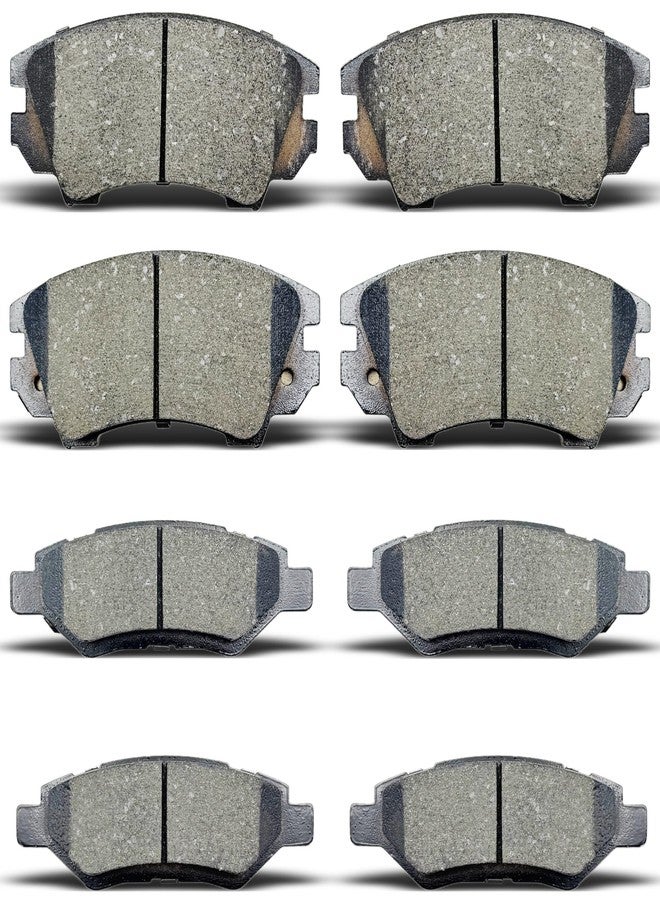 ALADICHE D1404 D1337 Front Rear Ceramic Brake Pads Set Fit For Chevrolet Camaro 2010 2011 2012 2013 2014 2015 - Image 1